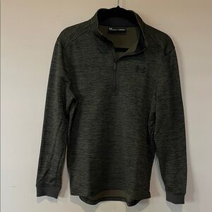 Under Armour Olive Quarter-Zip Top